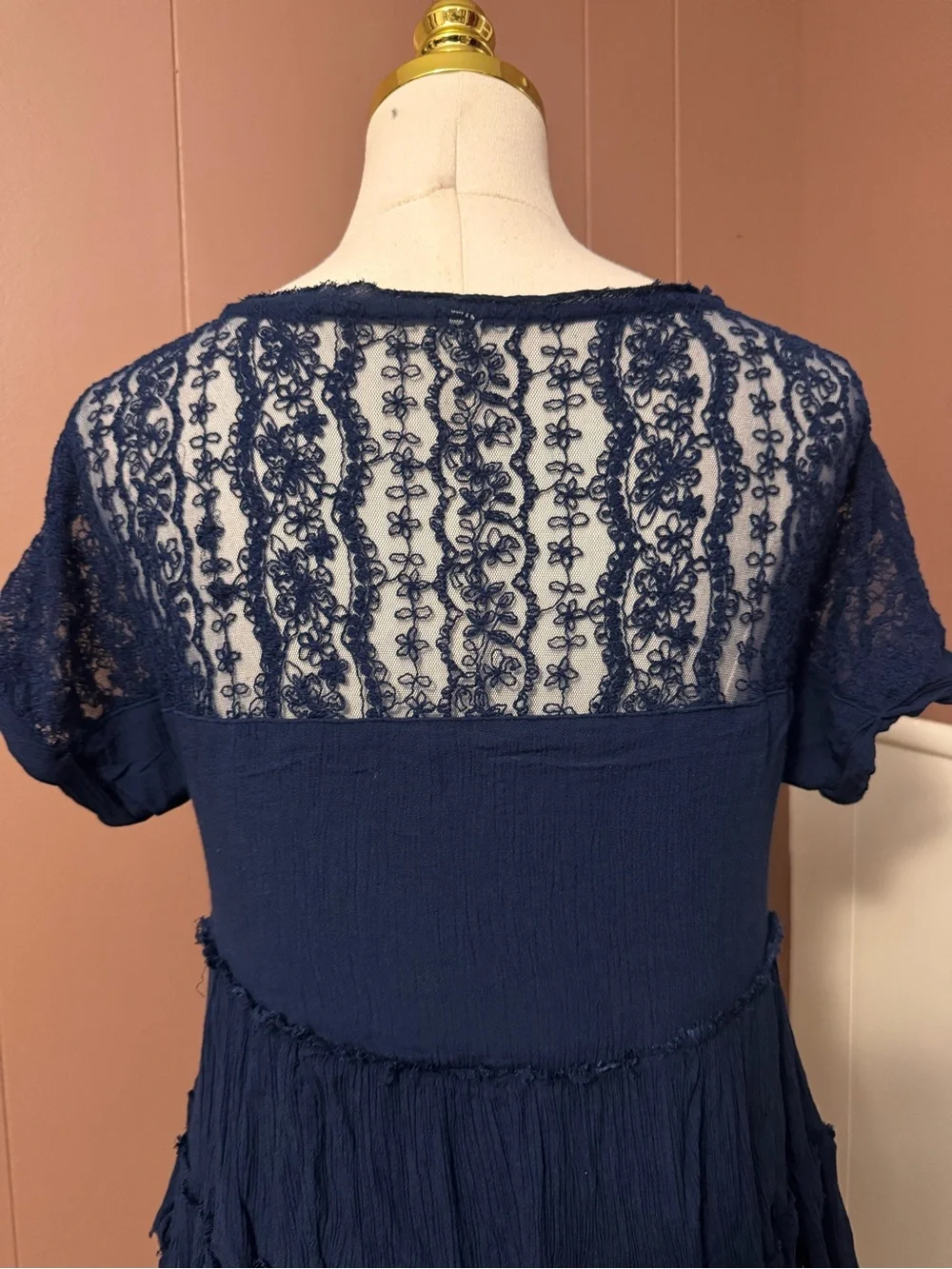 Free People flowy navy